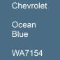 Preview: Chevrolet, Ocean Blue, WA7154.